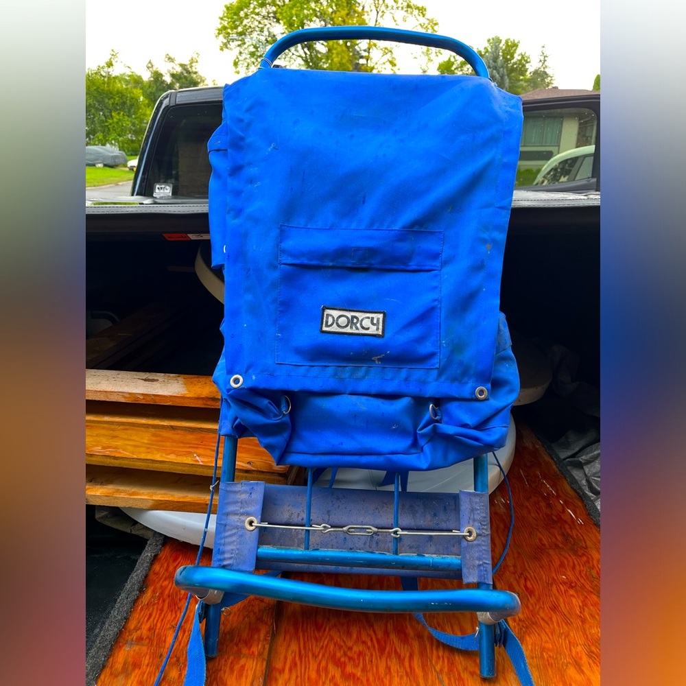 Vintage Dorcy Aluminum Frame Hiking Backpack